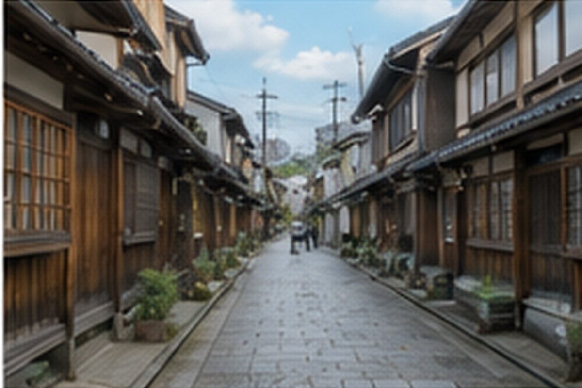 京都府京都市中京区の街並み