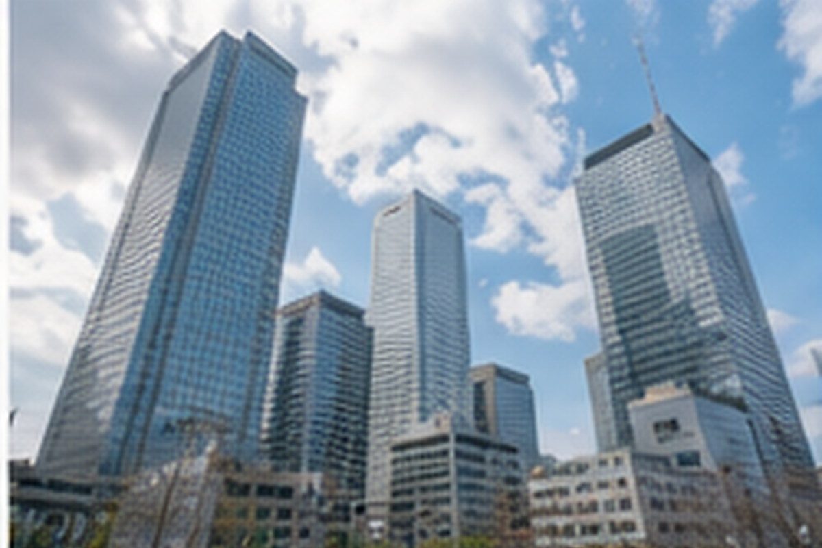 東京都新宿区の街並み